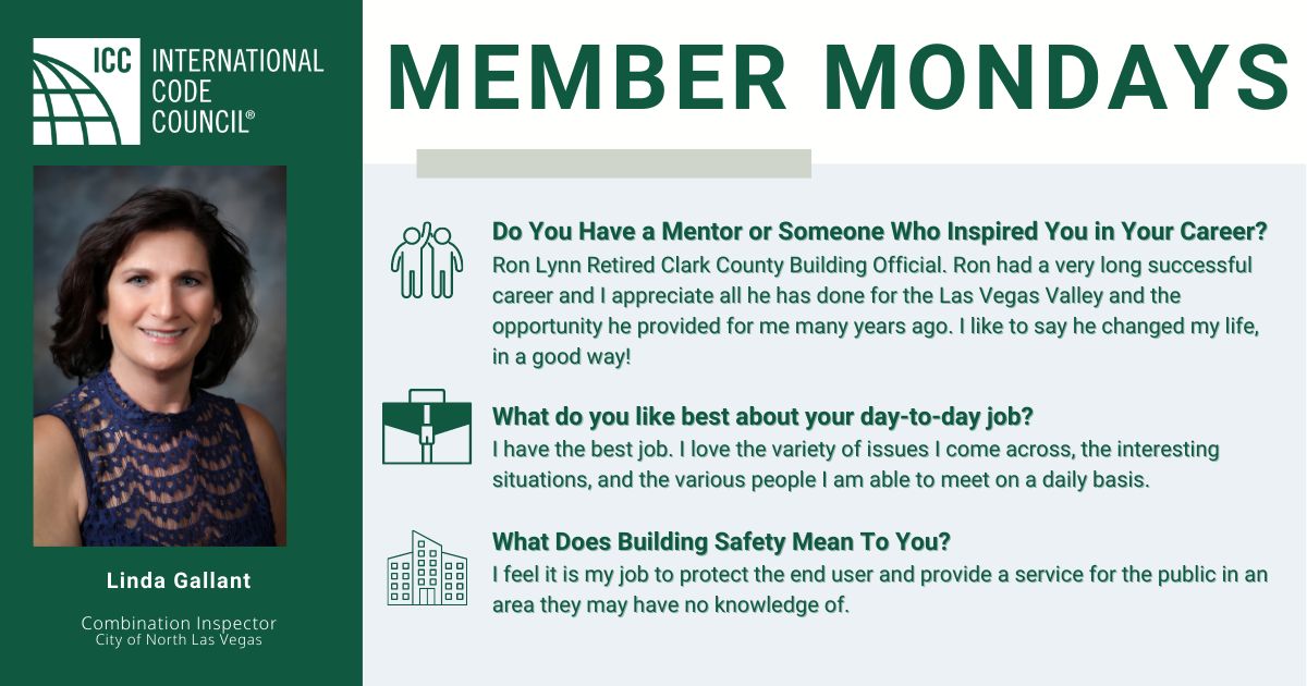 International Code Council Member Mondays