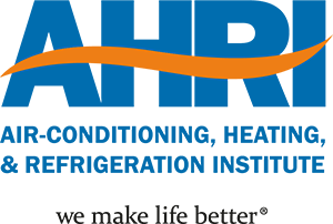AHRI. Air-Conditioning, heating & Refrigeration Institute. We make life better