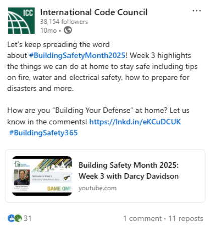 BSM Sample LinkedIn post image