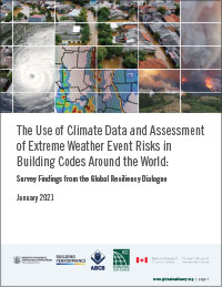 The Use of Climate Data and Assessment of Extreme Weather Event Risks in Building Codes Around the World