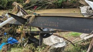 Flooding damage in Breathitt County, Kentucky. Photo: Jamie Potter