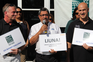 Chuck Ramani extends the challenge to LiUNA.