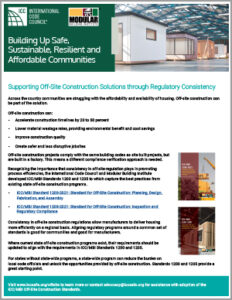 Factsheet: Building up Safe, Sustainable, Resilient and Affordable Communities