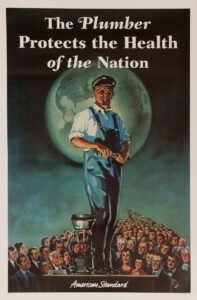 The Plumber Protects the Heath of the Nation poster