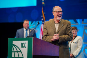 Pfeiffer at the Code Council's 2022 Annual Conference in Louisville, KY