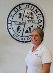 Selby working for the City of Duncan