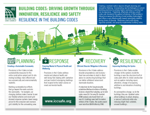 Building codes: driving growth through innovation, resilience and safety. Resilience in the building codes.