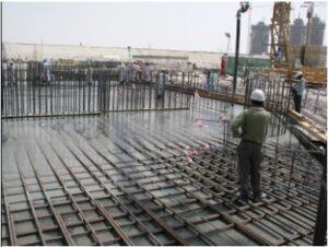 Figure 8 - Reinforced Concrete Raft Pour