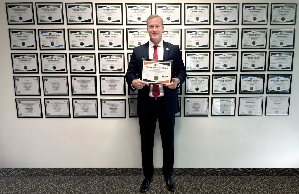 Michael Gauger Achieves Master Code Professional Certification