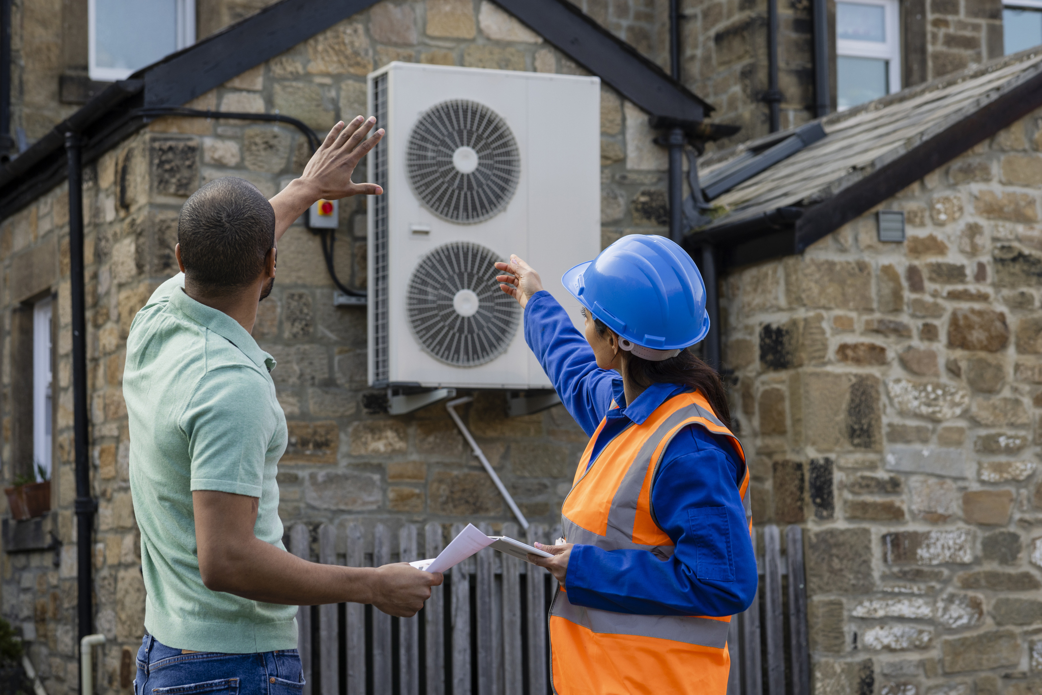 Working with a building safety professional on a house renovation 