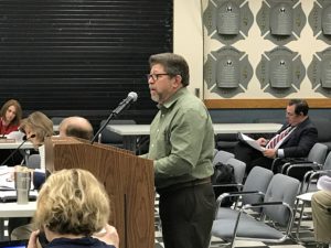 Herb Yingling speaks before the South Carolina Building Code Council earlier this year.