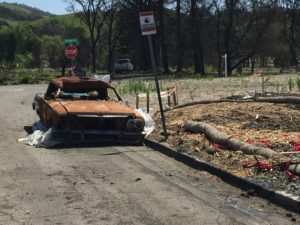 Broken car