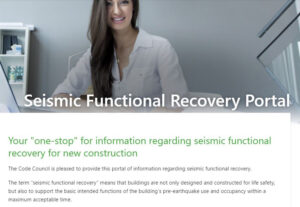 Seismic Functional Recovery Portal