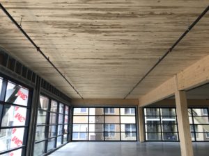 All-wood mass timber panel