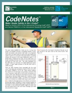 water heater pressure relief valve discharge pipe code