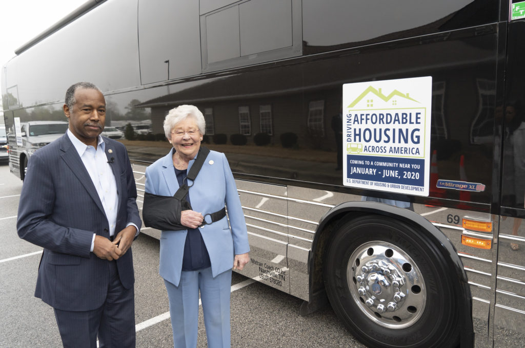 Ben Carson with Alabama Governor Kay Ivey.