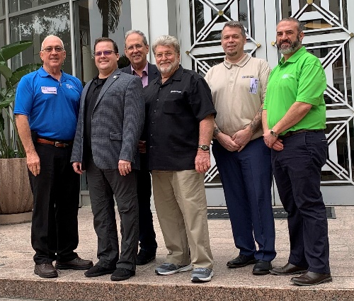 From left, Lee Clifton, Jim Cika, Carvin DiGiovanni, Kenneth Gregory, Gary Gauthier and Shawn Strausbaugh.