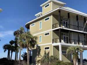 New construction designed and built to IBHS FORTIFIED Home standard in Cape San Blas, Fla.