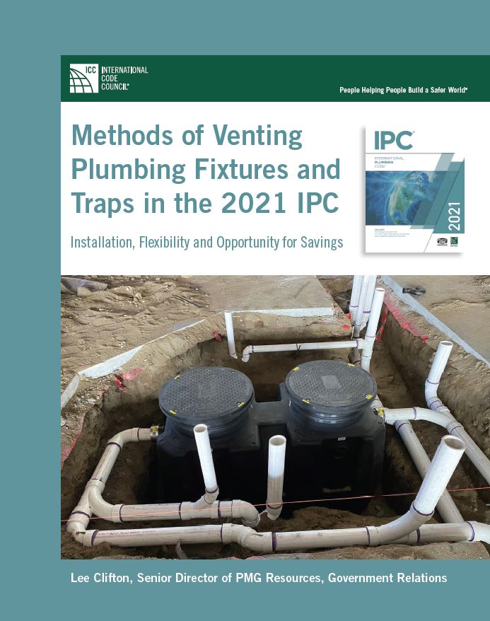 Methods Of Venting Plumbing Fixtures And Traps In The 2021 International Code Icc - Do Bathrooms Need A Vent Pipes