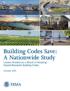 Building Codes Save: A National Study. FEMA