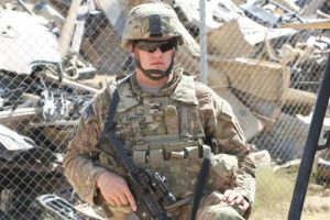 Gary Forsyth II in Mazār-e Sharīf, Afghanistan, in 2013.