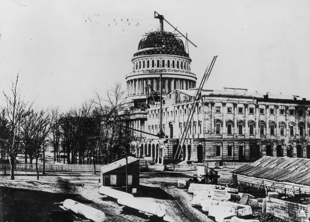United States Capitol construction process