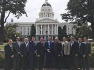 Clifton (fifth from right) at the 2019 PMI California Fly-In.