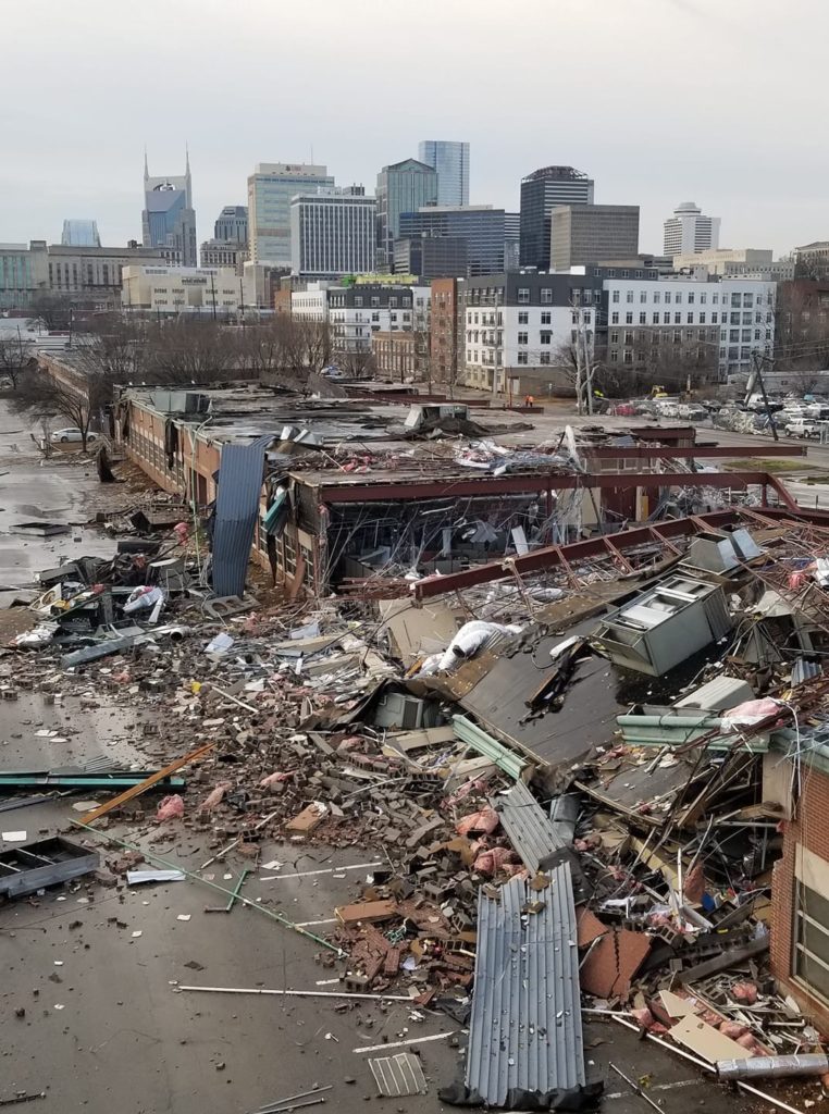 Severe weather and tornadoes rip through Nashville and central Tennessee
