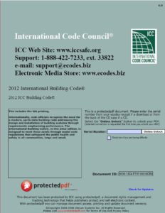 The old version requires a serial number to open. If your title page appears like this, you must update to the watermark version.