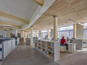 The Rocky Mountain Institute’s Innovation Center in Basalt, Colorado, is designed to operate passively without any energy for HVAC conditioning for an entire year. Photo: Tim Griffith