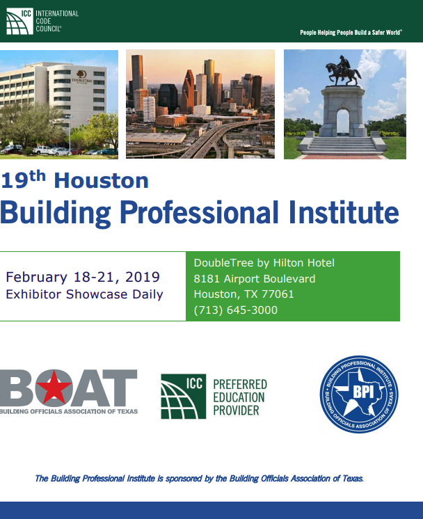 houston building professional institute - icc