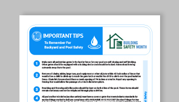 10 Tips for Backyard and Pool Safety