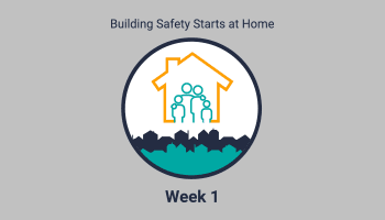 Building Safety Month Weekly Icons