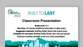 Classroom Presentation (K–3)