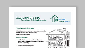 Alarm Safety Tips