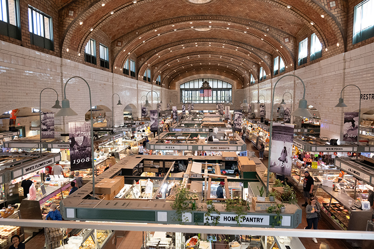 west side market in Cleveland, Ohio